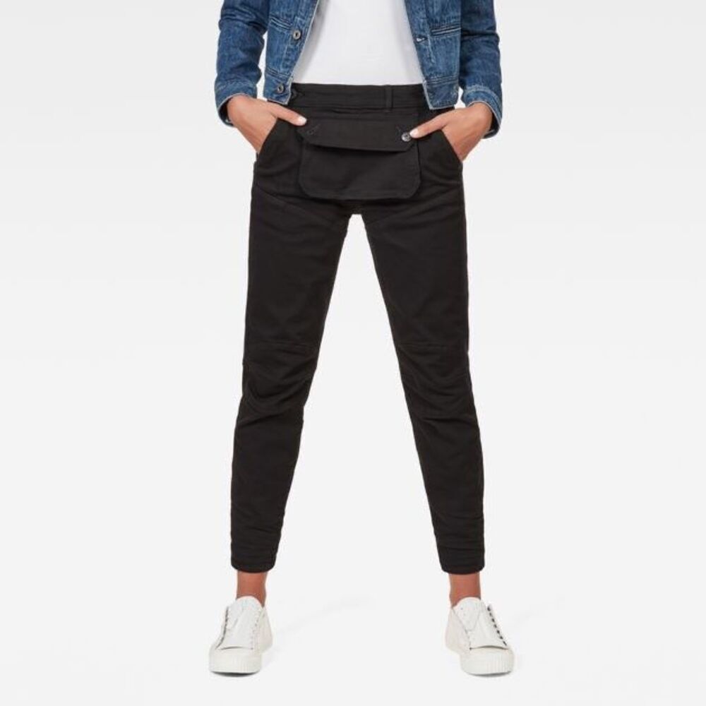 G-Star Raw Black Womens 5620 3D Pouch Boyfriend Jeans Size 28